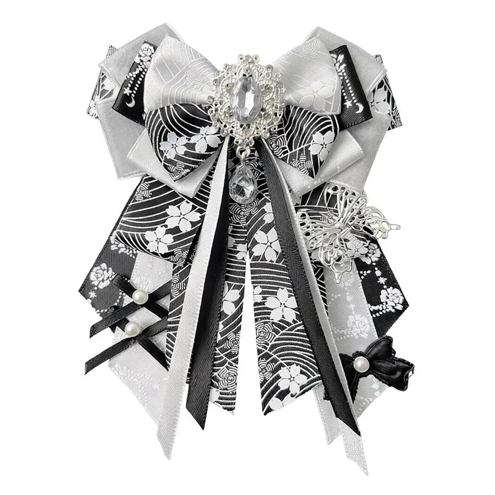 

Double Layer Ribbon Itabag Decoration Long Streamers Knot Bowknot DIY Lolita Merch Decoration DIY Handmade Handmade Jewelry