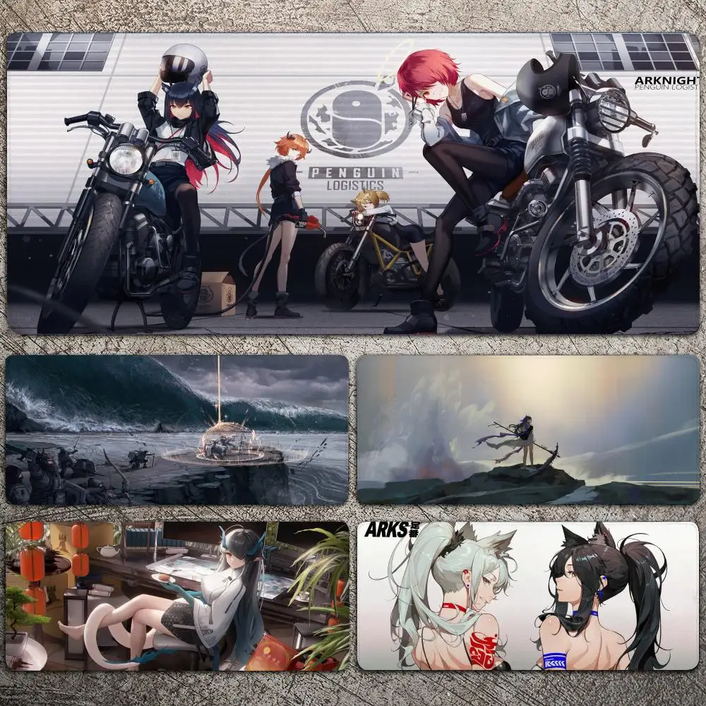 

Arknights Anime Girl Mousepad Large Gaming Mouse Pad LockEdge Thickened Computer Keyboard Table Desk Mat