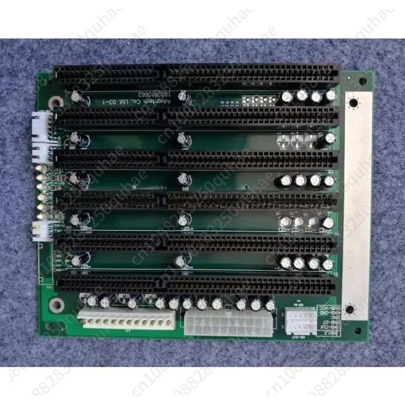 PCA-6106-B ICA-6106 6 Slot, AT/ATX Interface ISA Slot Board, Industrial Control Baseplate