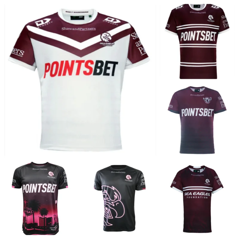 

2024 Manly Warringah Sea Eagles Home/Away Rugby Jersey