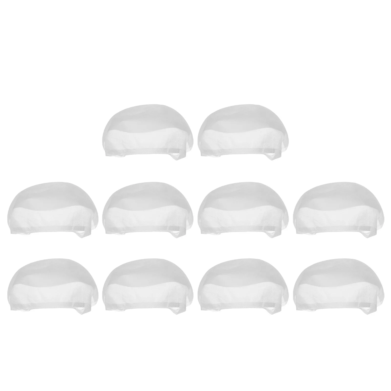 

10Pcs Inner Pads Breathable Nonwoven Sweat Absorbing Liners for Work Construction Hard Hat Comfort Protection