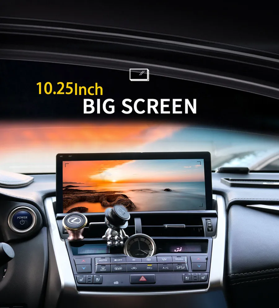 

2Din Android 12 Car Radio CarPlay Touch Screen Stereo For Lexus NX300 NX200t NX300h NX 2015 2016 2017 Multimedia Video Player