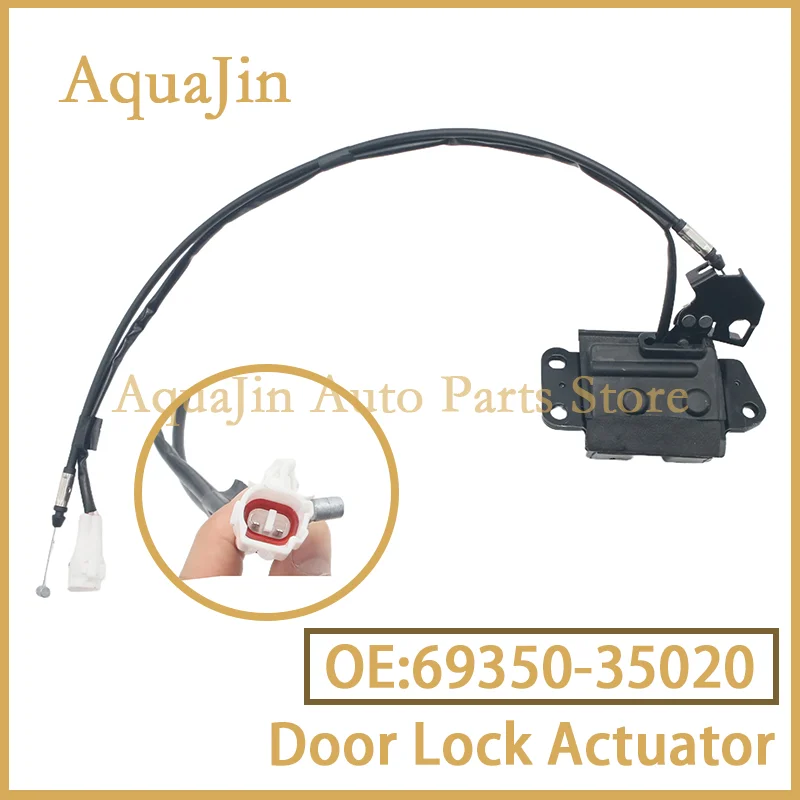 69350-35020 مركبة الباب الخلفي غطاء صندوق السيارة قفل لتويوتا 4 عداء III MK3 N18 1995 ~ 2002 1996 1997 1999 2000 2001 2.7 3.0 3.4 سيارة OE #1