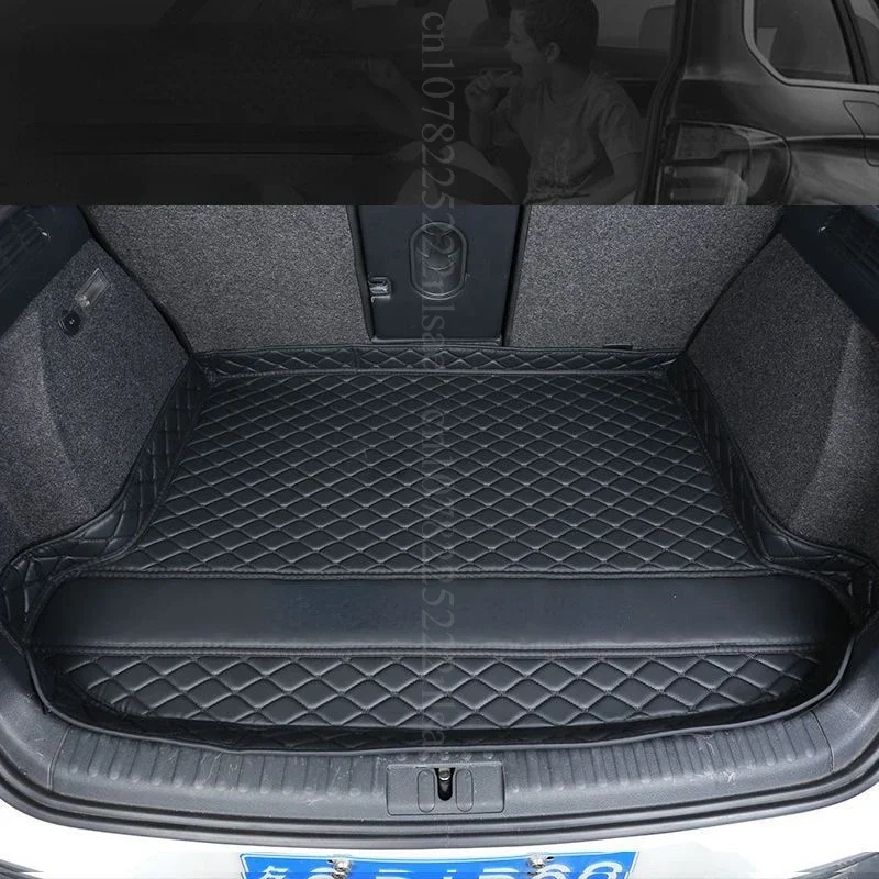 Custom Car Trunk Mats for Bmw i4 EV m50 eDrive40 eDrive35 2022 2023 2024 Car Accessories Auto Goods Interior Details