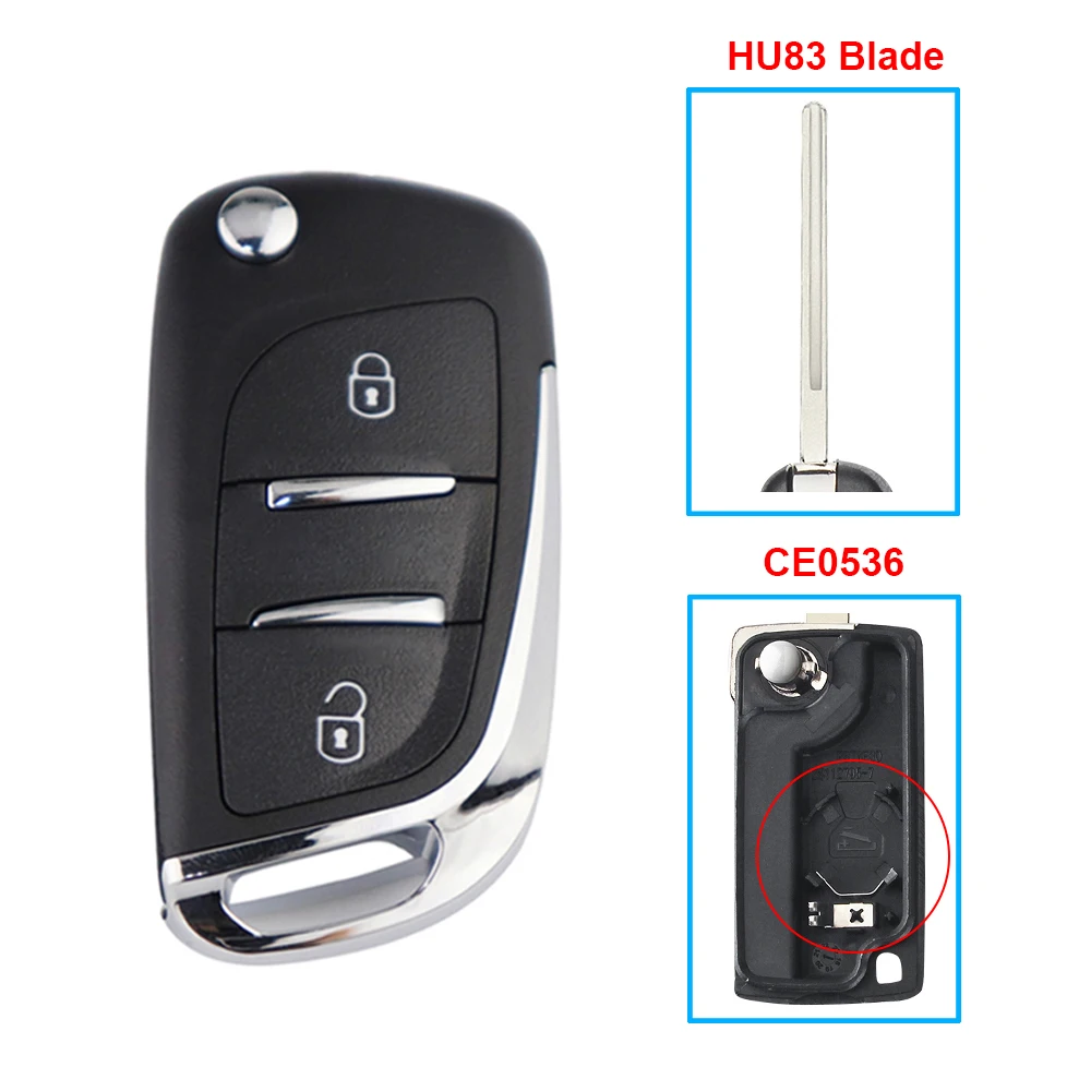 Fernbedienung Auto Schlüssel Shell Für Peugeot 208 307 406 308 206 306 307 407 807 207 607 107 Partner Schlüssel Fall Für Citroen C4 C2 Xsara C3 C8