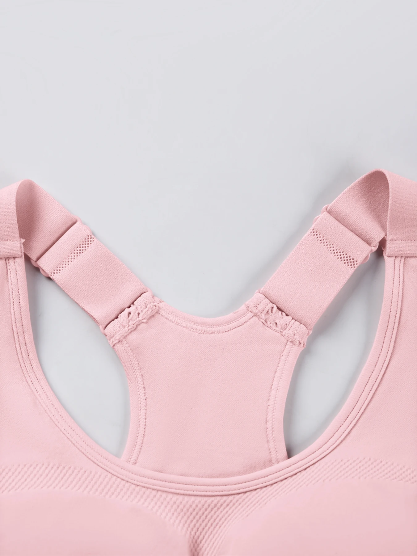 Women's Workout Sports Seamless Comfy & Breathable Push Up Yoga Tank Bra With Non-removable Pads Elastic Athletic Slim Yoga Top