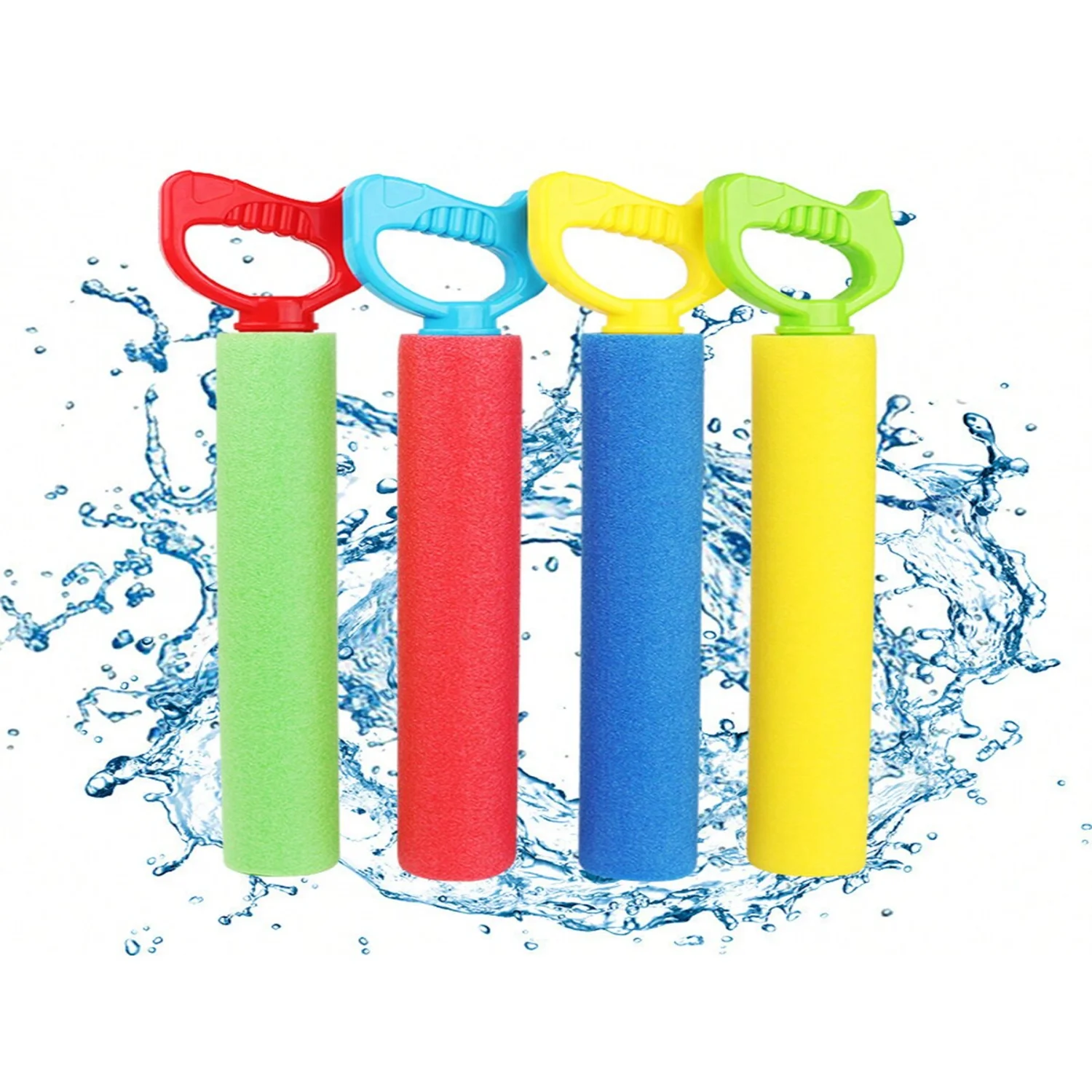 

1pc Beach Water Play Toy Handheld Foam Water Gun, Pull-Type High Pressure Water Blaster