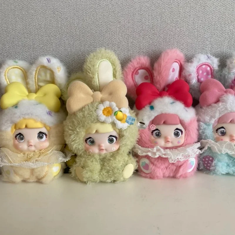 

Новая оригинальная в наличии Nommi Mibao 2-го поколения серии Sweetheart Rabbit, плюшевая виниловая слепая коробка, подвеска ручной работы для девочек, подарки