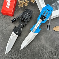 KS 1920 Select Fire Multi-Function Pocket Folding Knife 8Cr13Mov Blade Nylon Fiber Handle Outdoor Survival Camping Utility Tool