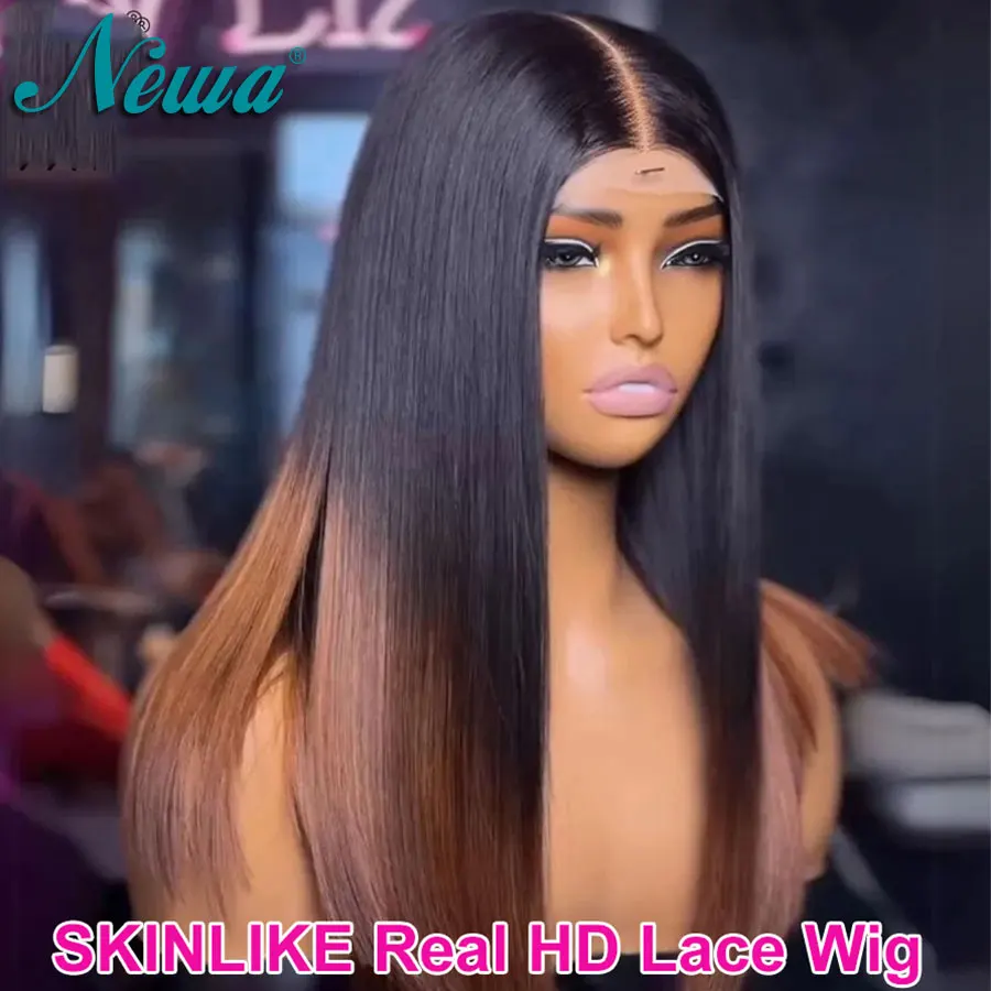 

Newa Hair 1B/Коричневые бесклеевые парики 5x5 6x6 7x5 HD Парики с кружевной застежкой 13x6/13x4 HD Кружевной полный фронтальный парик Предварительно выщипанные отбеленные узлы