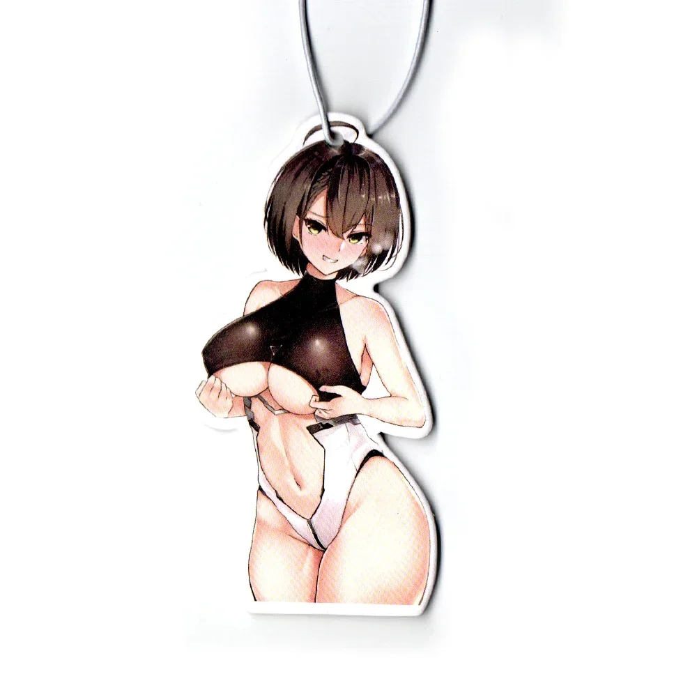 Hot Sale Jdm Anime High Quality Cute Sex Girl Car Air Freshener Fresher Auto Rearview Mirror Perfume Accessories Pendant