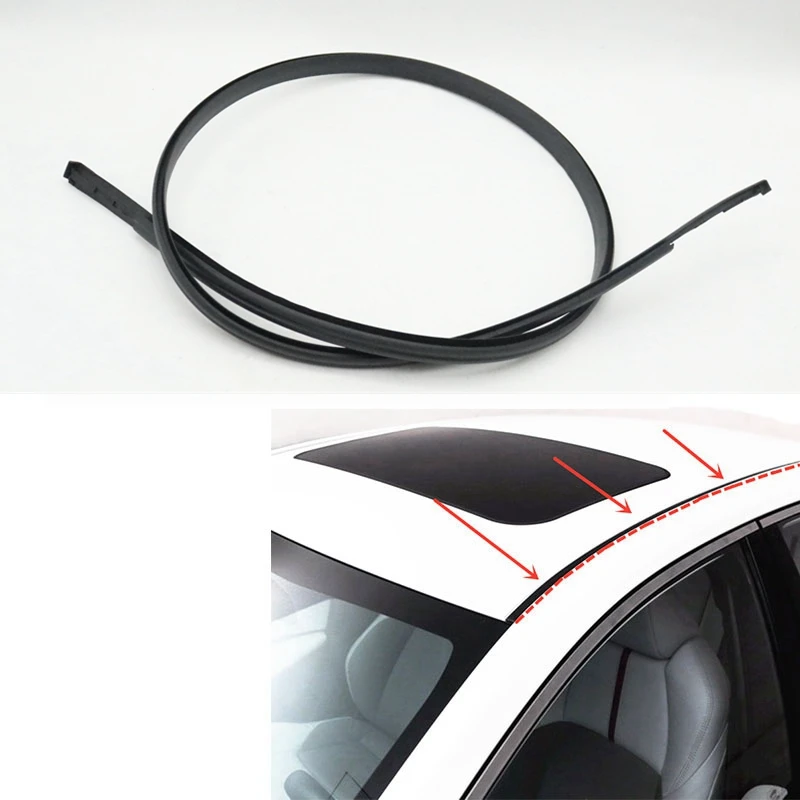 

Left Right Auto Roof Rubber Seal Strip For Toyota C-HR CHR 2018 2019 2020 2021 Sealing Strips