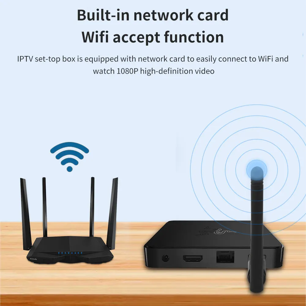 TISHRIC-tarjeta de red WiFi USB 7601, decodificador dedicado de 2,4 GHZ, 150Mbs, adaptador WiFi USB2.0, compatible con Windows Vista/XP/Win7/8/10