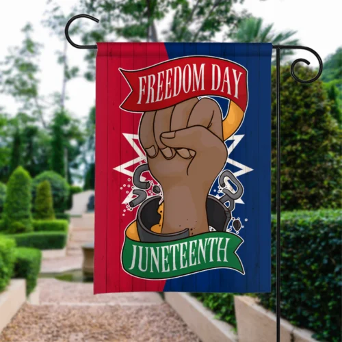 Bandera de Juneteenth, Bandera del Mes de la Historia Negra, Bandera de la Independencia Negra, Bandera de la Libertad GGP FFL EEN AAL HHM WZZ