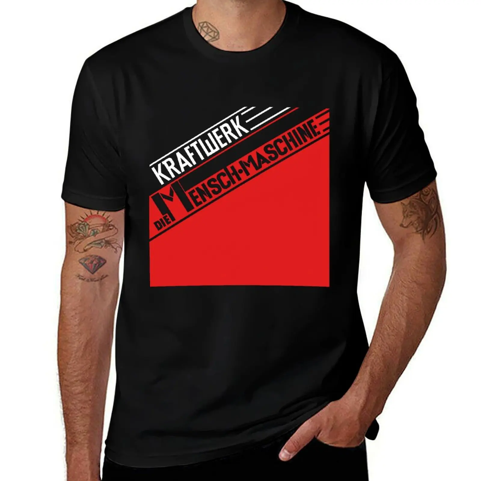 

K Man Machine T-Shirt quick drying plain graphic t shirts men clothing