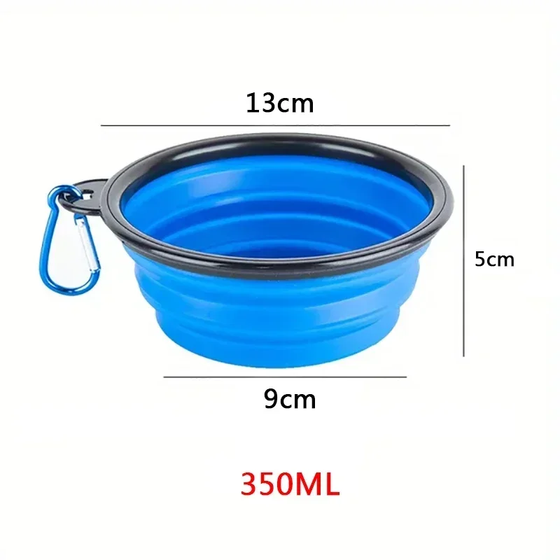 Pet Feeder Bowl Folding Silicone Travel Dog Bowl Walking Portable Water Bowl For Small Medium Dog Cat Bowls Pet Eating Dish