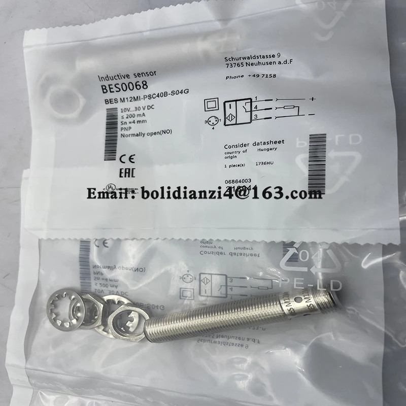 

Original sensor BES0068 BES M12MI-PSC40B-S04G BES00HF BES 516-3005-G-E5-C-S49 In stock