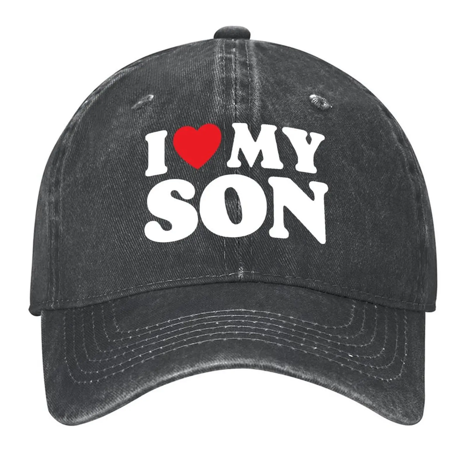 

I Love My Son Baseball Cap cute Military Cap Man sun caps winter hats for men Women Men's