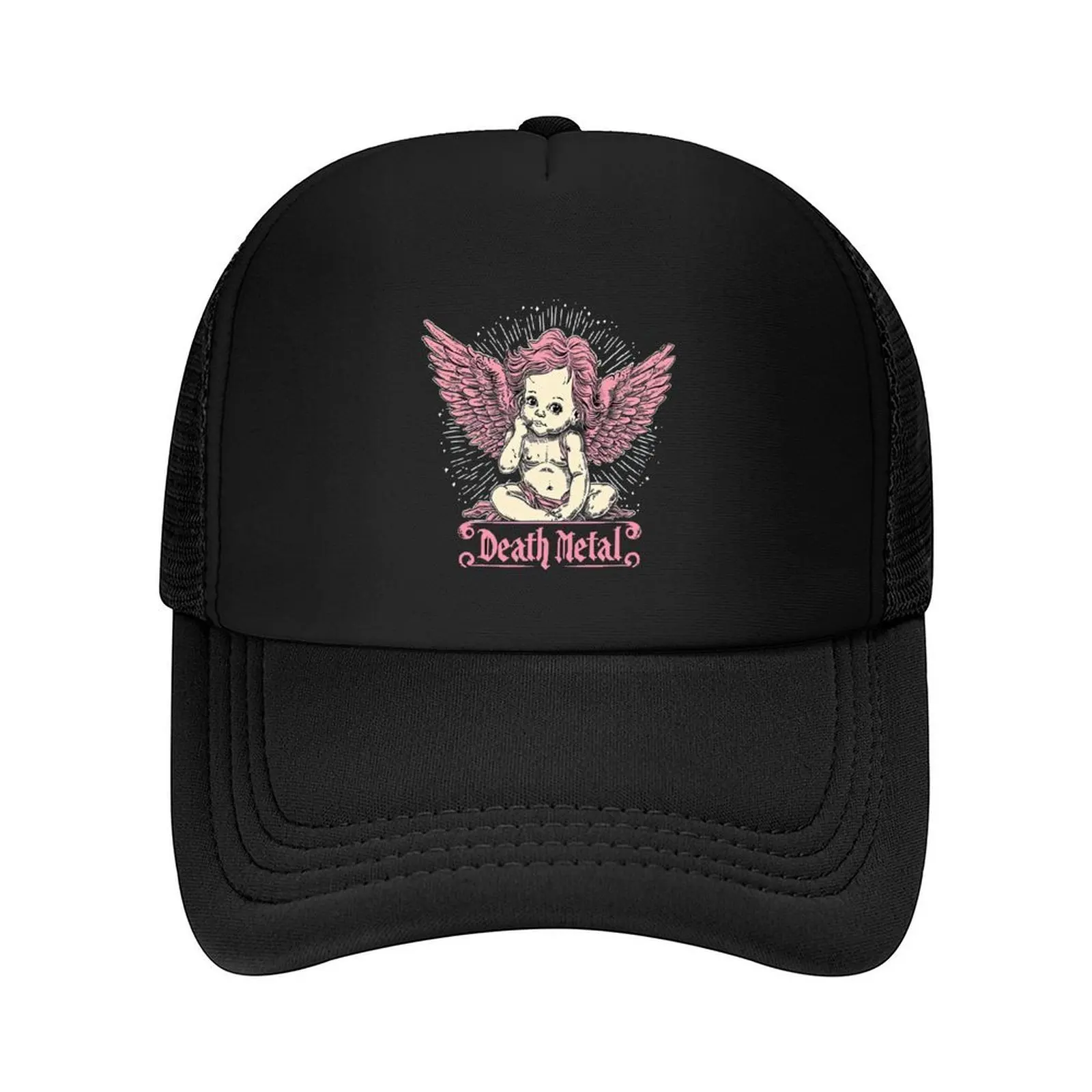 

Death metal cherub Baseball Cap Luxury Cap Luxury man cap Designer Hat Fishing Women's Beach Visor Men's
