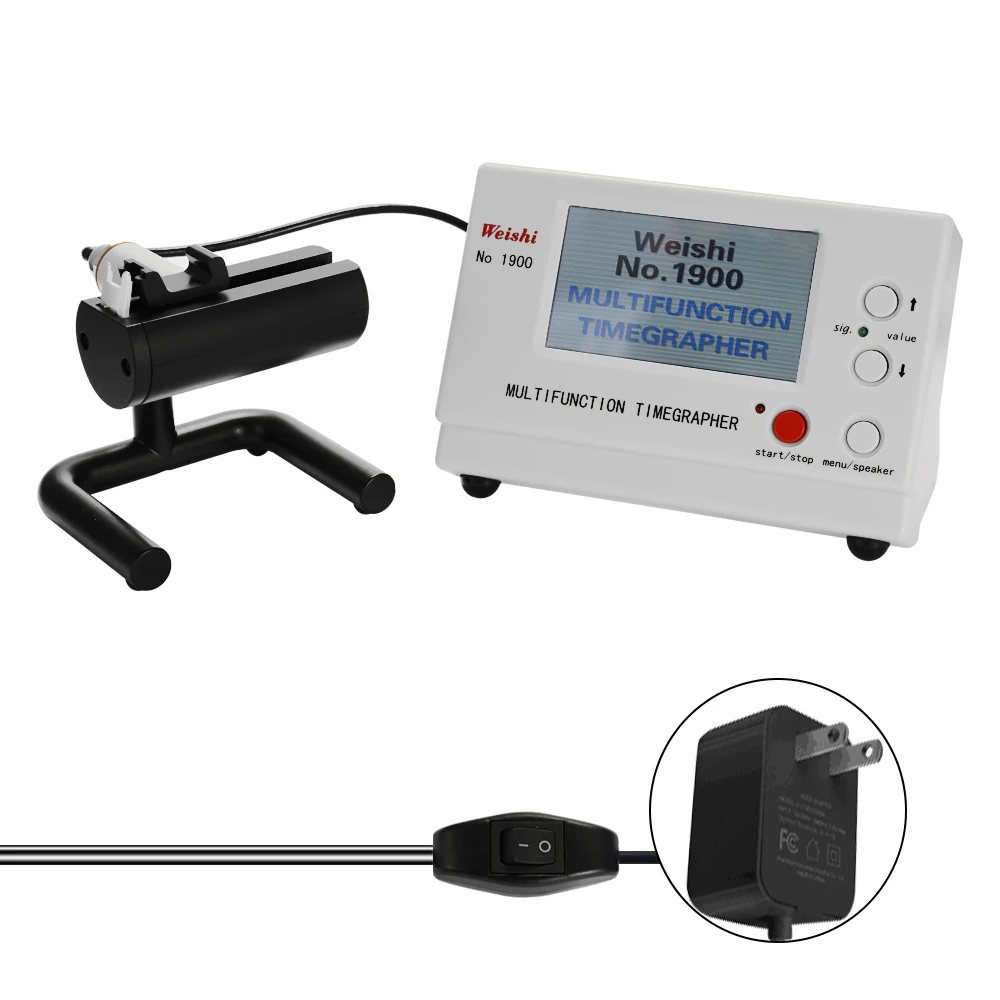 WeiShi No.1000/No.1900 Timegrapher Horloge Testing Tool Horloge Tester voor Reparateurs Hobbyisten Horloge Test Repareren Tool Timing Test