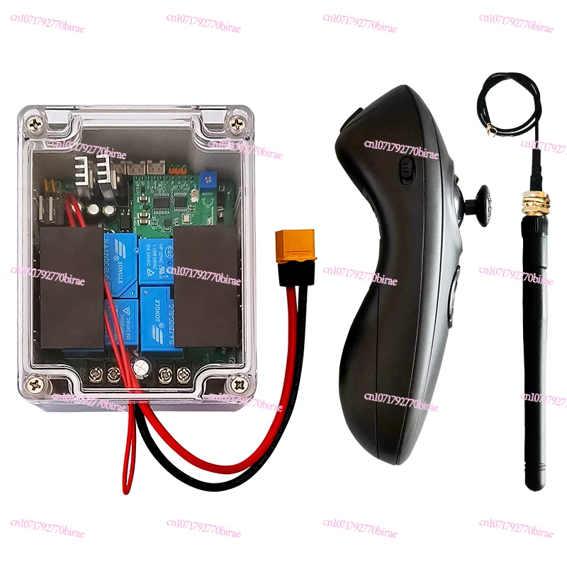 

RX40E 12V 24V 30V 40A Dragnet Trawler Main Board Remote Control 500m with Gyroscope Brush Motor