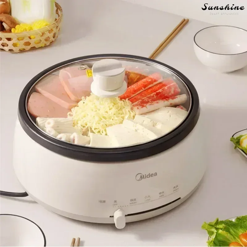 Electric Cooker. Multi-Function. Removable/Washable. Electric Hot Pot. Large Capacity. Separable. Non-Stick.