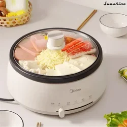 Electric Cooker. Multi-Function. Removable/Washable. Electric Hot Pot. Large Capacity. Separable. Non-Stick.