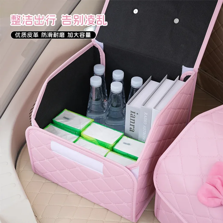 Car Trunk Storage Box, Diamond - Car Trunk Organizer Foldable Storage Box recension och pris