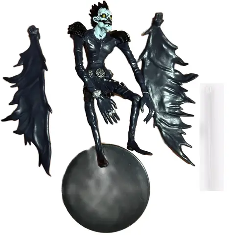 Animefigurer Death Note-staty Ryuk Rem PVC-actionfigur filmsamlingsmodellleksaker för barn julklapp 10 best sales Death Note Ryuky actionfigur - №5