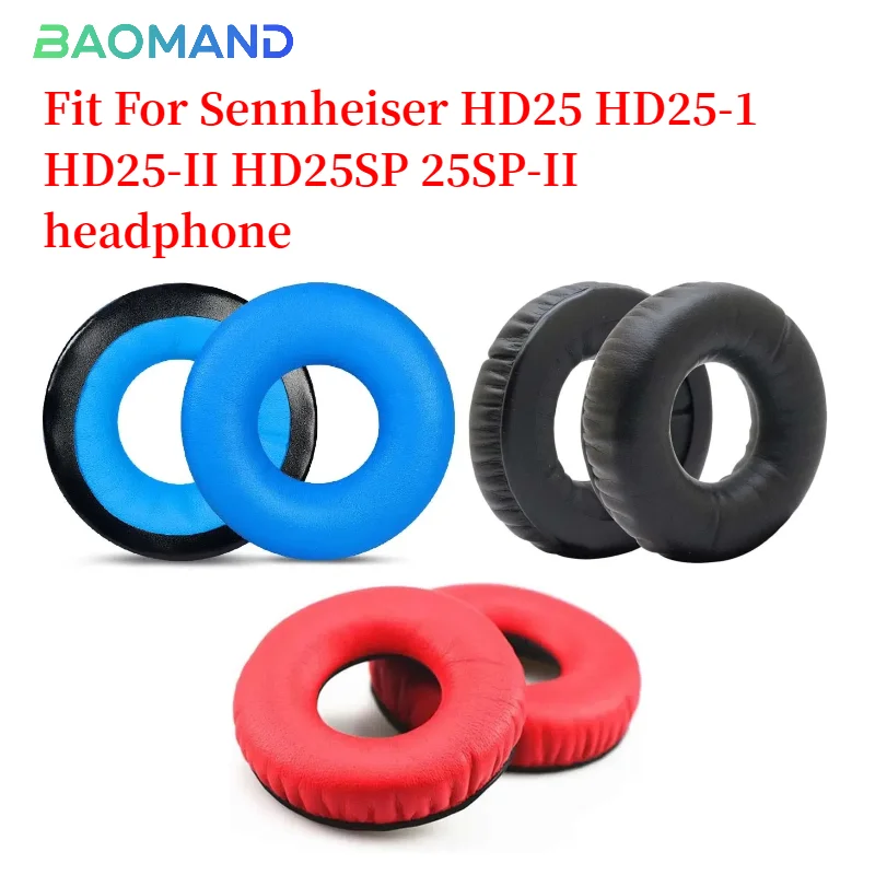 

Replacement Ear pads for Sennheiser HD25 HD25-1 HD25-II HD25SP 25SP-II Headphones Memory Foam Ear Cushions Earmuff Earpads