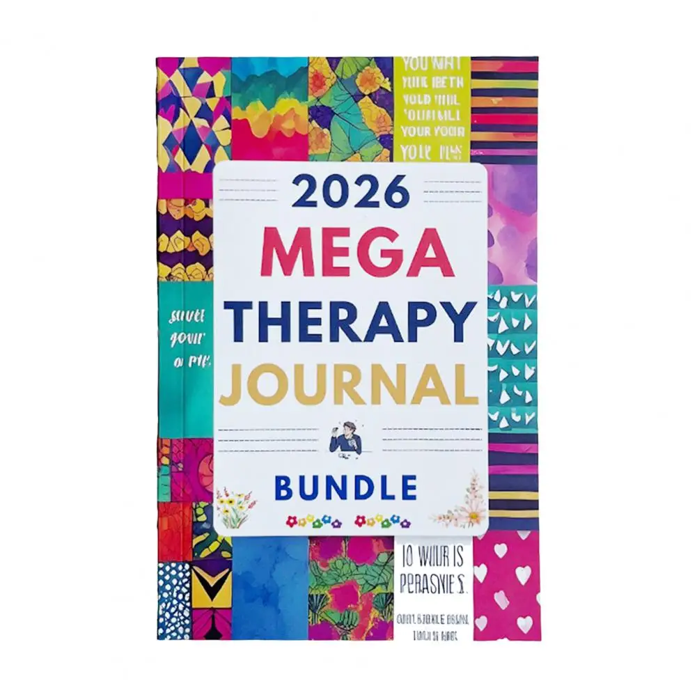 Notebook with Unique Design 2026 Therapy Journal for Mental Wellness Trauma Recovery Guide Notebook for Adults for Organization