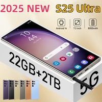 2025 Hot S25 Ultra Smartphone Original 7.3 Inch Celulares Android Moblie Phones Unlocked 5G Dual Sim Global Version CellPhones