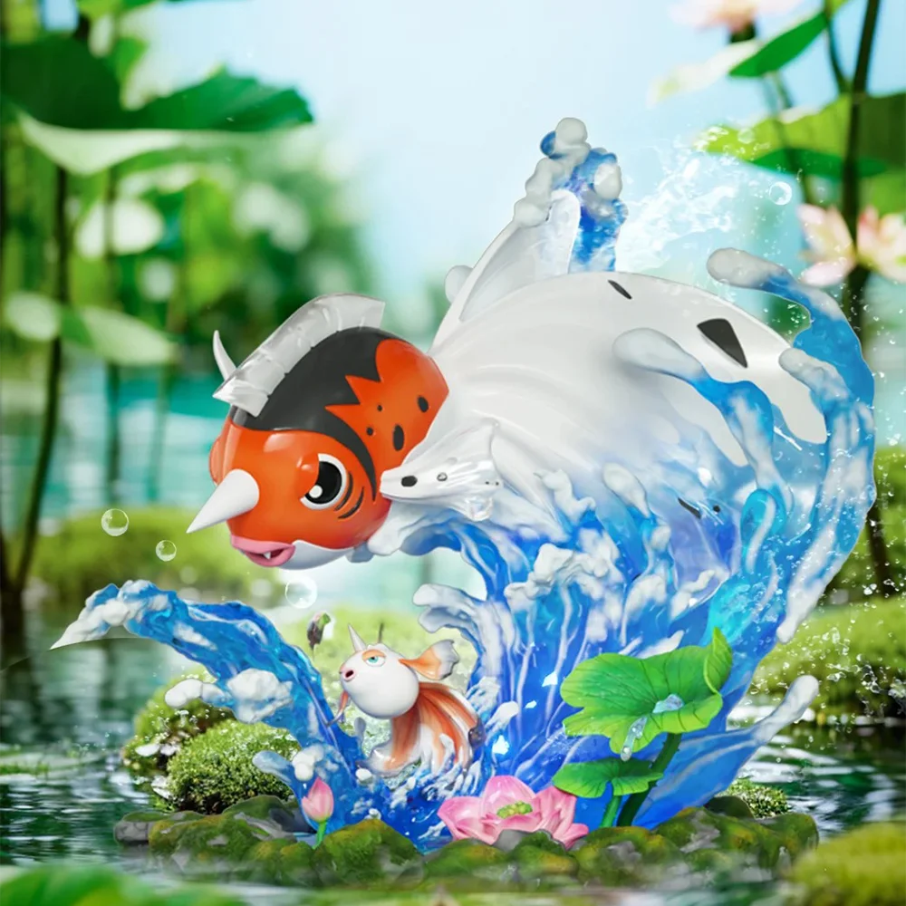 

Wonder Remastered Anime Pokemon Figure 118 Goldeen 119 Seaking Action Figure Figurine 1/20 Scale Model Decor Collect Toy Gift