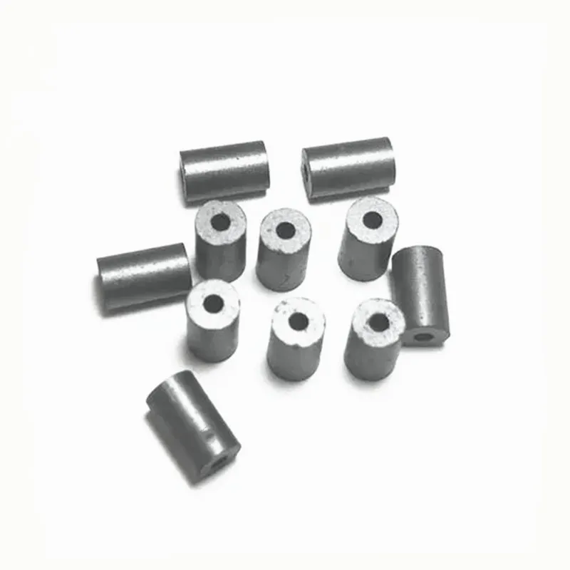 100pcs Hollow Ferrite Double Hole Beads 3.5*3*1.5 4*2*2 mm anti-interference Cores EMI Filter Ring Nickel Zinc Through Flux