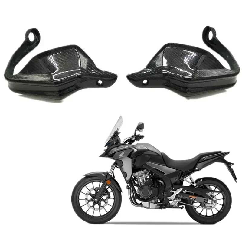 

FOR HONDA CB500X CB500F CB500R Motorcycle Parts Carbon Fiber Handlebar Guard Hand Protector