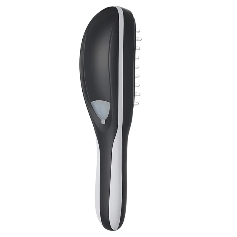 Electric Massage Comb Hair Growth Vibration Head Massager Brush LED Anti Hair Loss Scalp Liquid Atomizing Comb