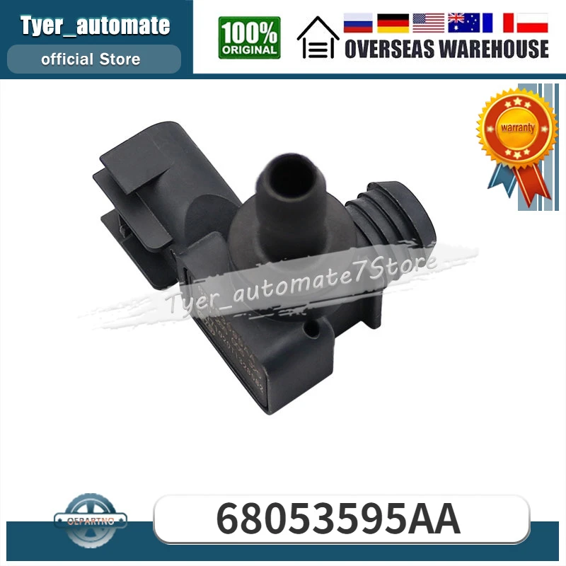 Brake Booster Check Valve Sensor 68053595AA 0265005325 For Chrysler 200 Dodge Avenger Jeep Cherokee Compass Renegade Wrangler