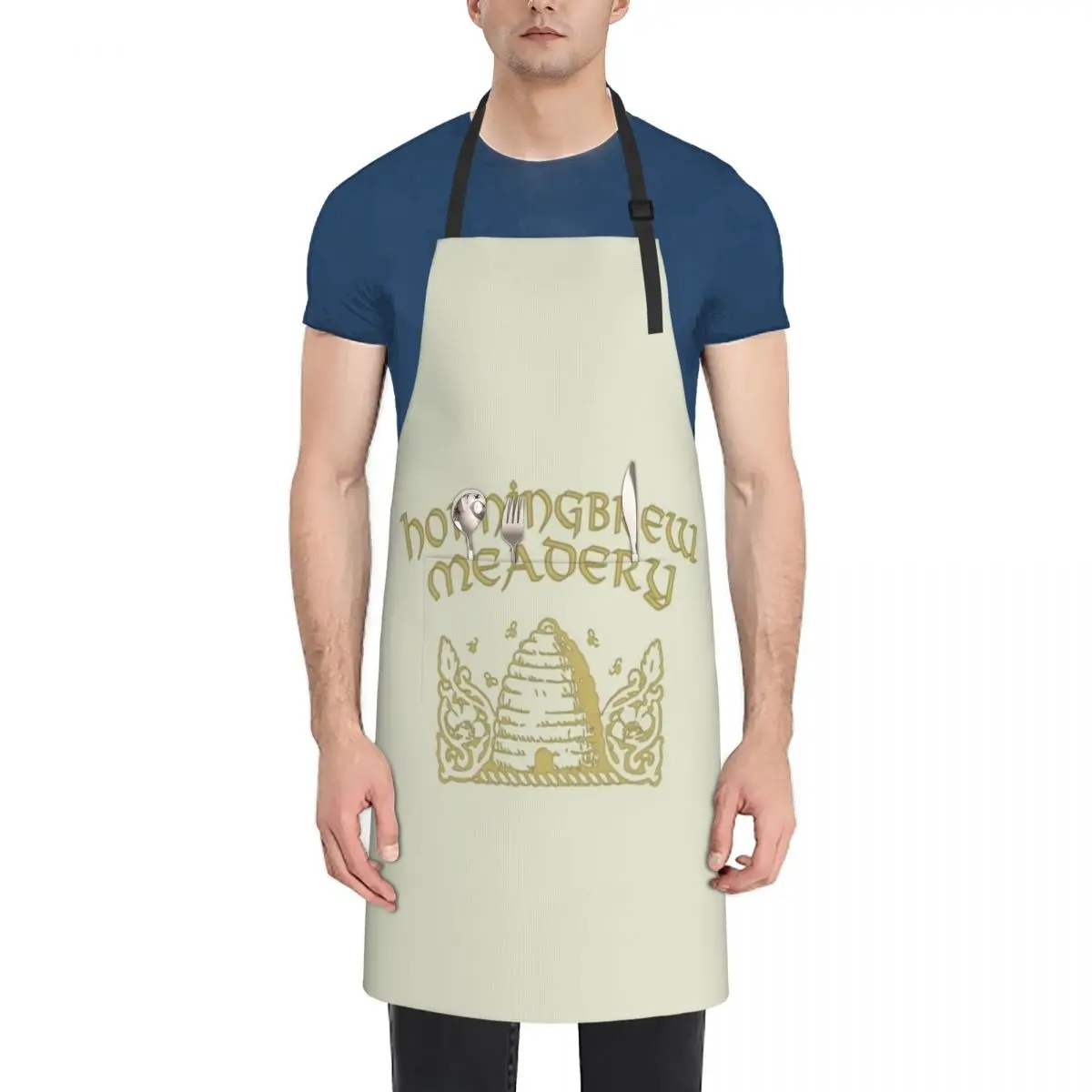 

honningbrew meadery Apron barber men House Things For Home And Kitchen Apron