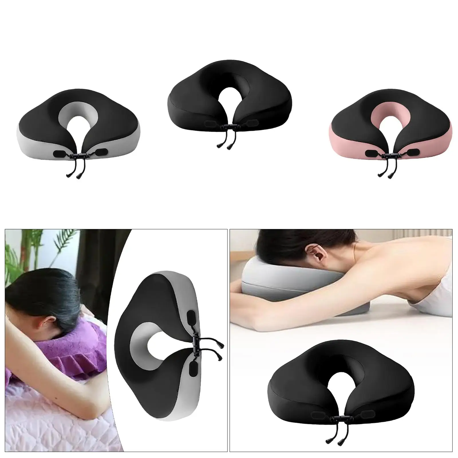 Face Down Pillow Comfort Home Massage Pillow for Beauty Salon Flights Travel