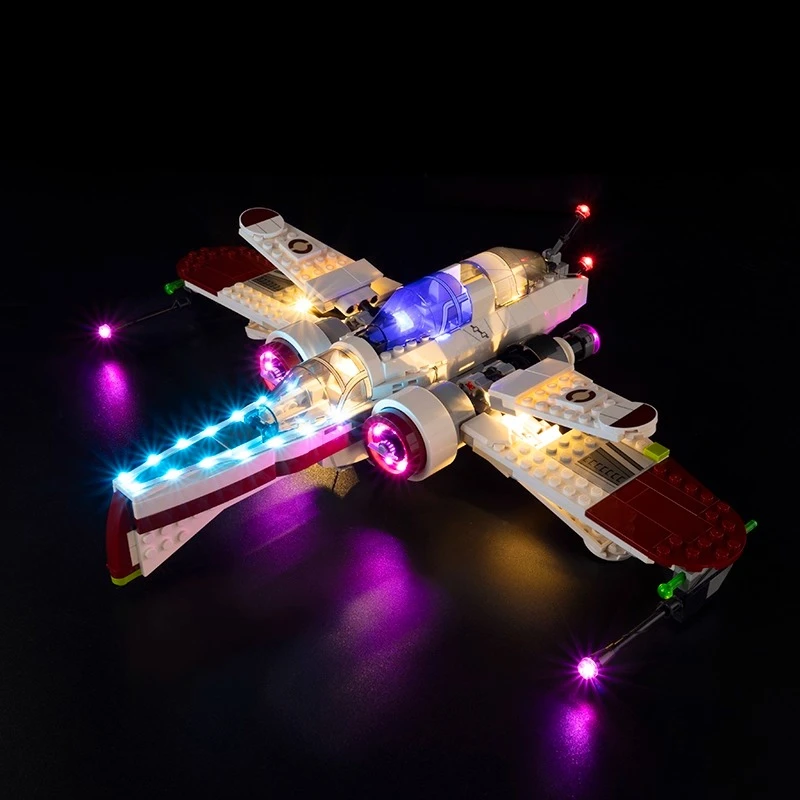 

LED Lighting Set Suitable for LEGO Star ARC-170 Starfighter 75402 Building Blocks(Not Include Bricks Model)