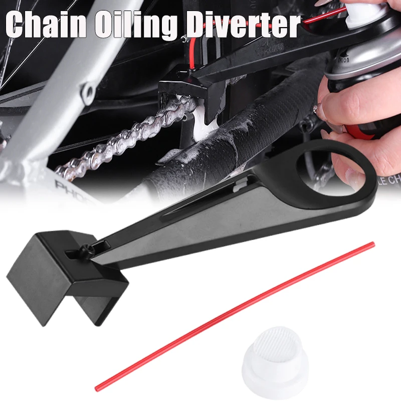 

Motorcycle Chain Oiler Splitter Multi-functional Riding Chain Oiler Aid Anti-Splash Motorcycle Cleaning And Maintenance Tools