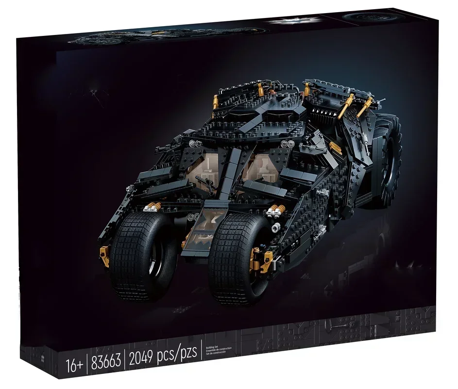 

2049pcs Chariot dark knight Batmobile Compatible 76240 Model Building Blocks Bricks Set Toys Birthday Gifts for Children Kids