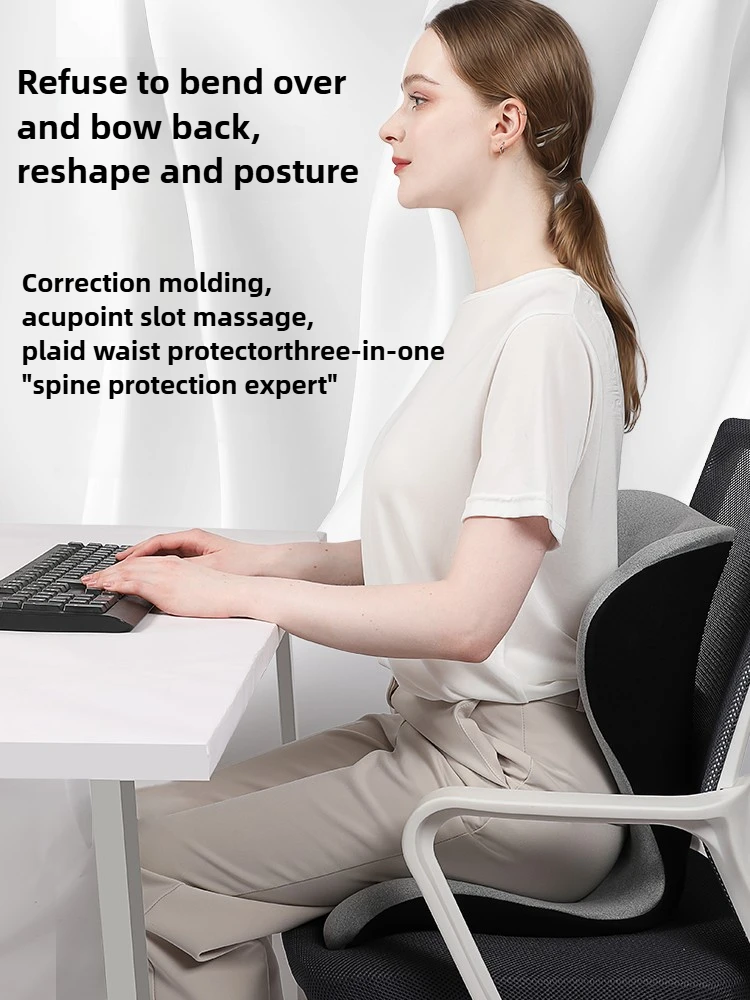 Office Chair Floor Cushion Lumbar Support Cushion A Magic Tool for Prolonged Sitting Ergonomic Seat Cushions Sitting Chair