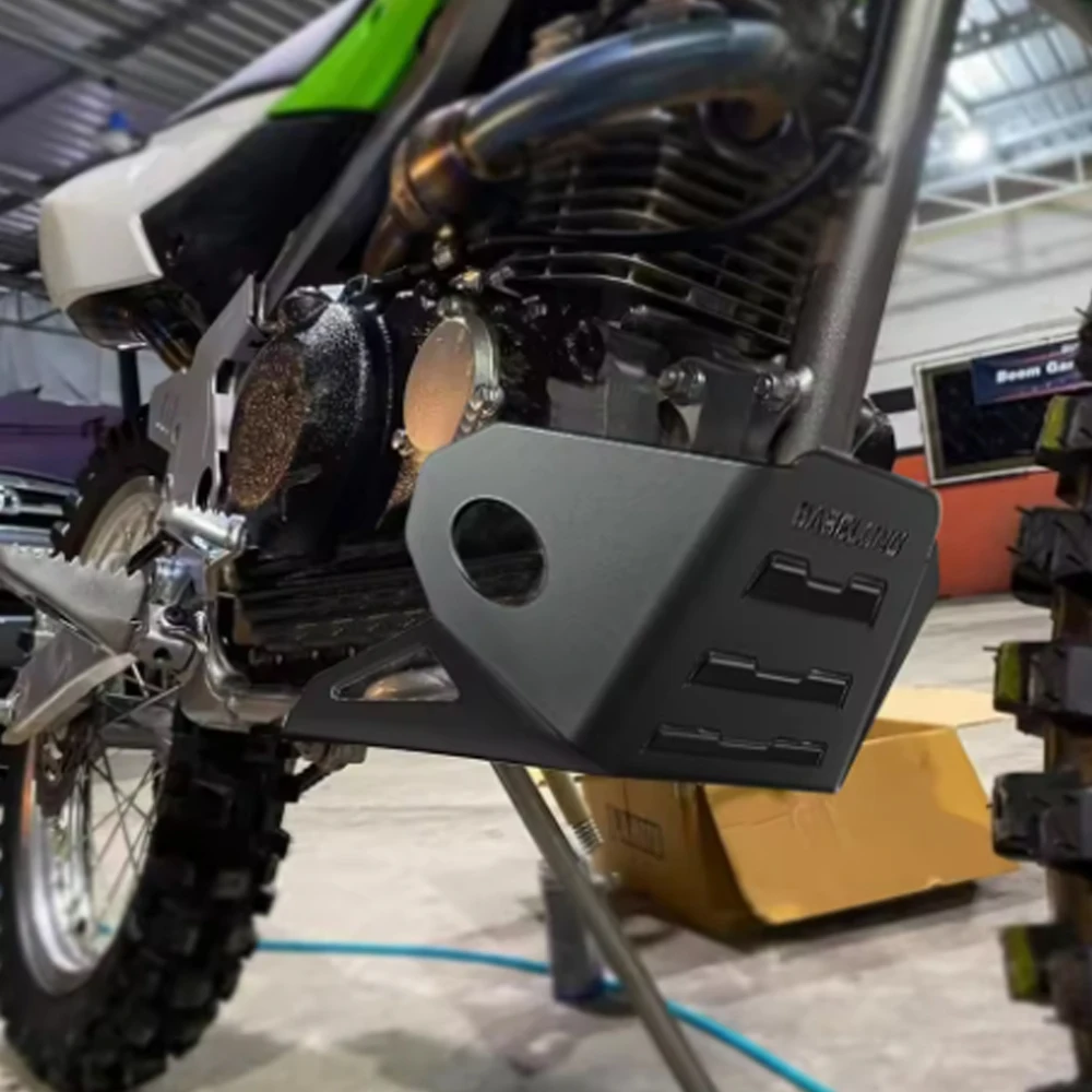 カワサキ KLX125 KLX 125 2010 〜 2016 D-TRACKER 125 オートバイエンジンスキッドプレートスキッドプレートガード KLX150BF 2016 〜 2018 KLX 150 BF