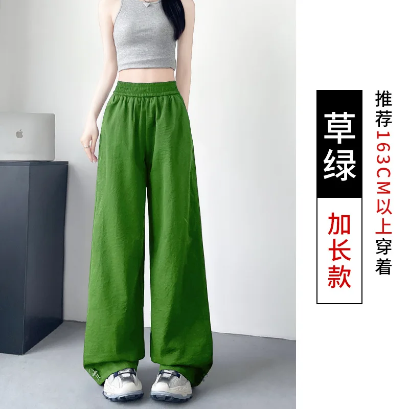 

Широкие брюки Асимметричные женские летние лоскутные широкие многослойные быстросохнущие драпированные бамбуковые хлопковые курортные брюки в стиле ретро