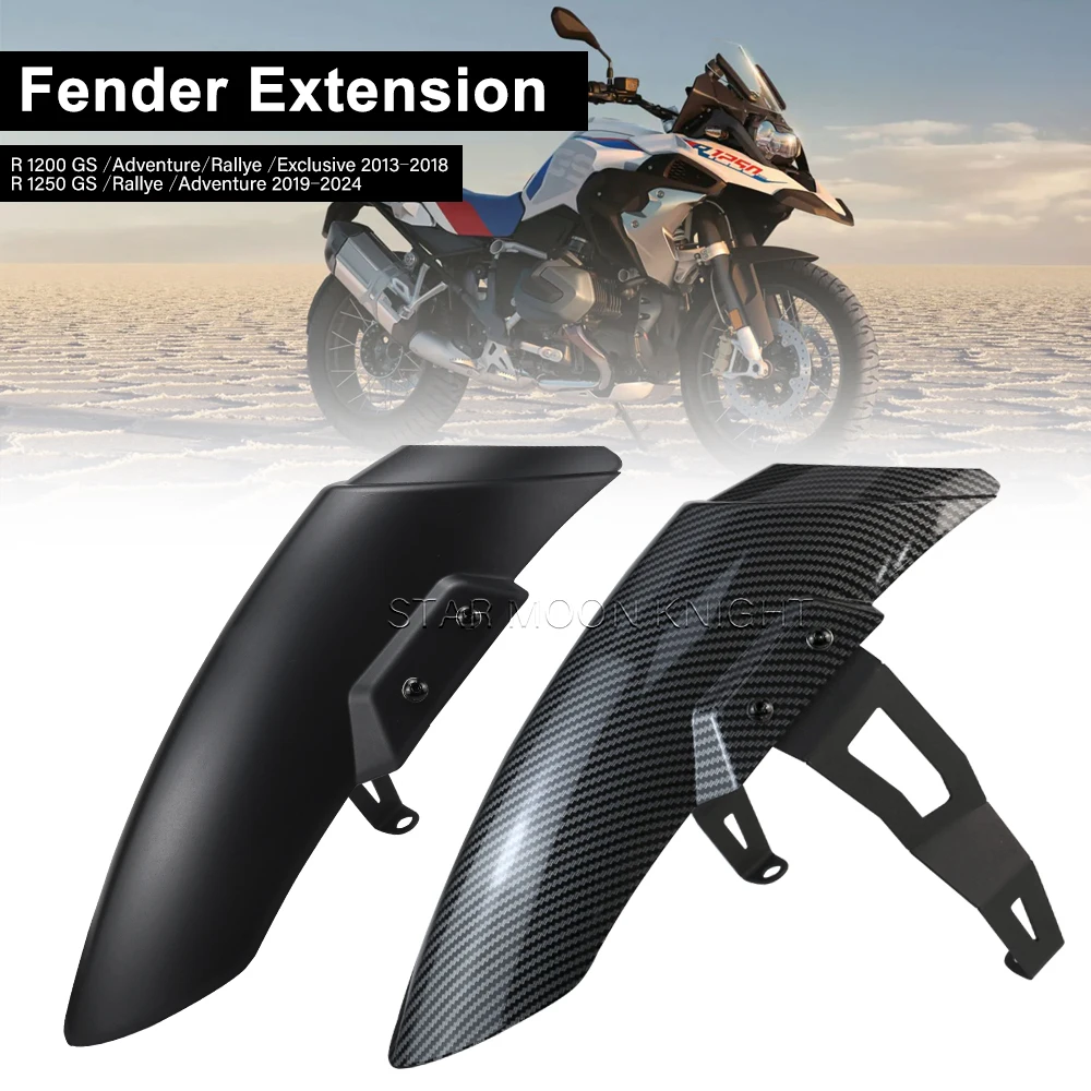 Front Fender Extender Splash For BMW R1200GS R 1200 GS Adventure Rallye Exclusive 2013-2018 R1250GS R 1250 GS Adv Rallye 2019-