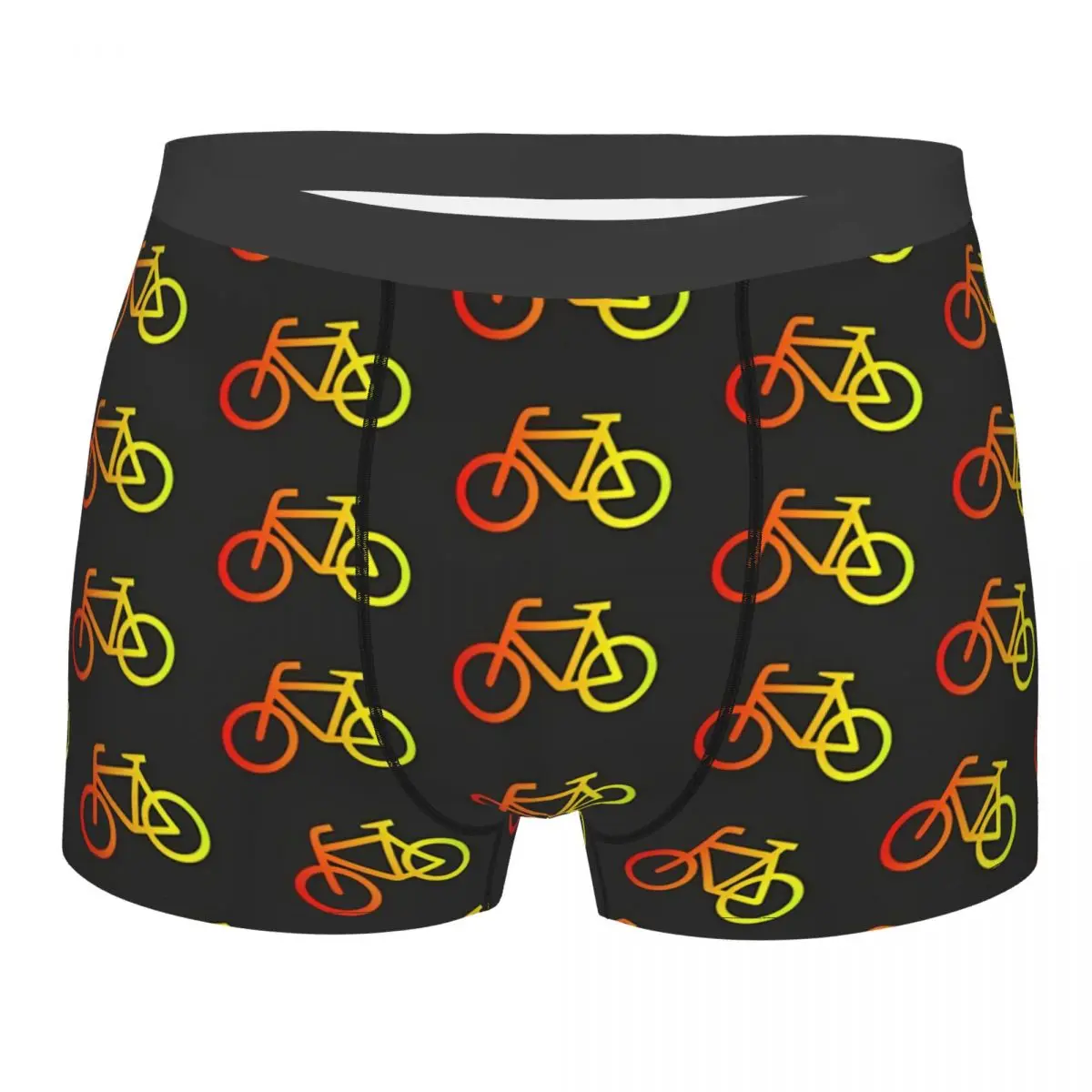 Warm Colors Man's Boxer Briefs Underpants Bicycle Bike Highly Breathable Top Quality Birthday Gifts