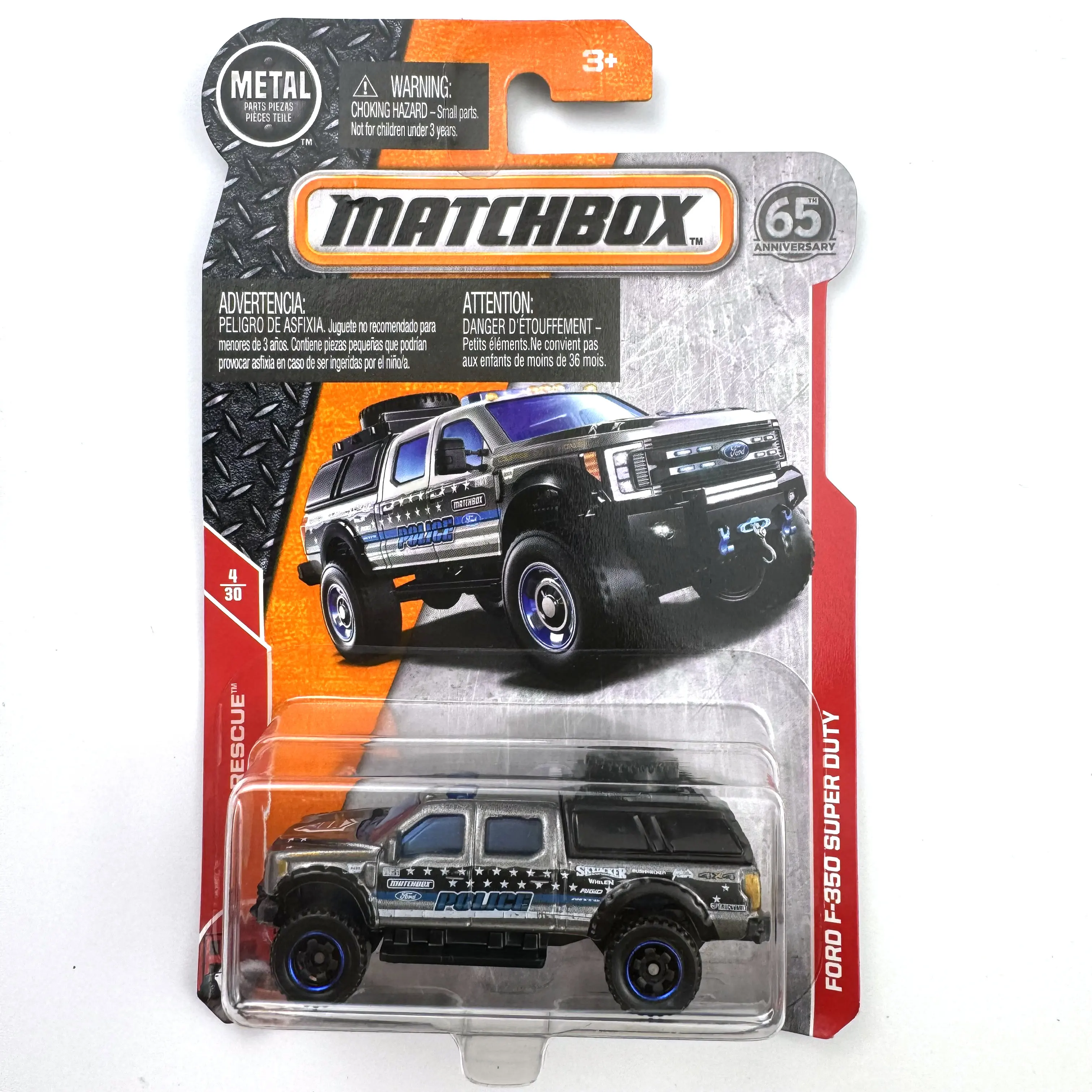 Matchbox 1:64 Alloy car model toy FORD F-350 SUPERDUTY FHH14 2018