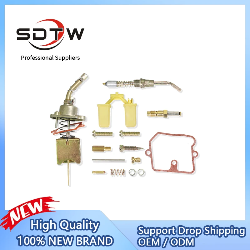 Motorcycle Carburetor Rebuild Repair Kit for Dnepr MT Ural Carburetor K65-T Pekar 12-volt K65T