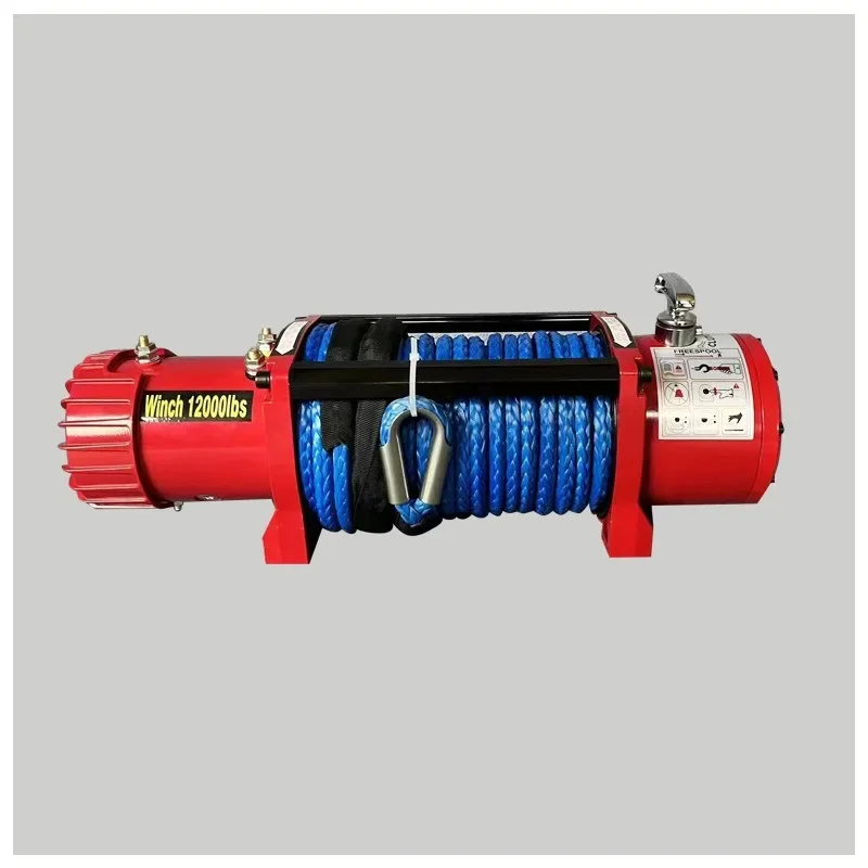

Electric winch 12v vehicle small crane 24v electric hoist hoist off-road vehicle traction self-rescue trailer winch